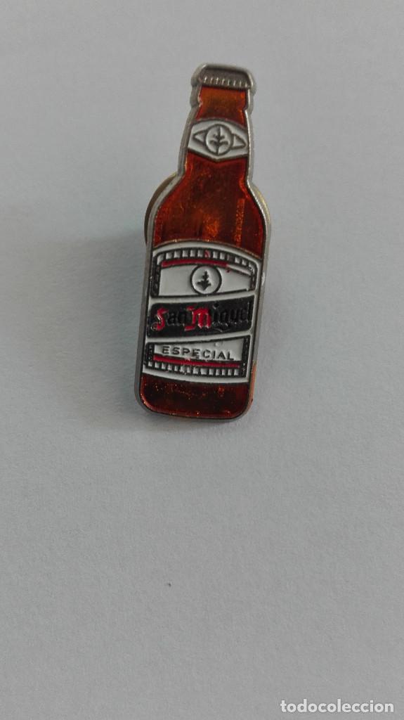 Pins de colecci&oacute;n: PIN BOTELLA SAN MIGUEL