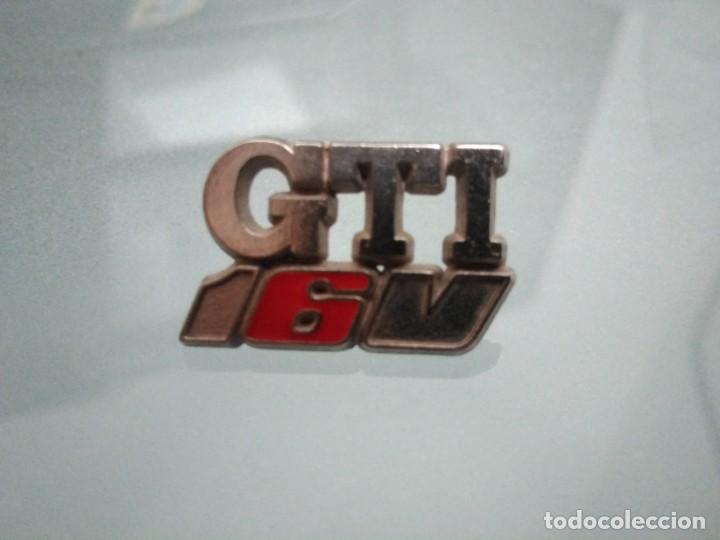 Pins de colecci&oacute;n: Pin GTI 16 valvulas (falta color)