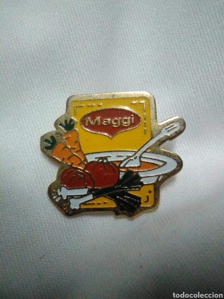 Pin's de collection: Pin Maggi Publicidad caldo s sopa s