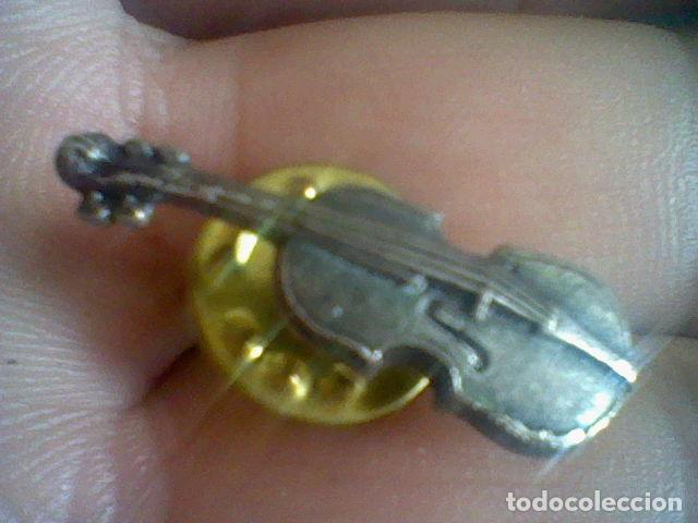 Pins de colecci&oacute;n: VIOLIN PIN MUY BONITA P&Aacute;TINA