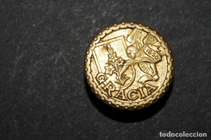 Pins de colecci&oacute;n: GRACIA. 1850-1950. Interesante insignia de aguja. Original COMPRA MINIMA PARA ENVIAR CINCO EUROS