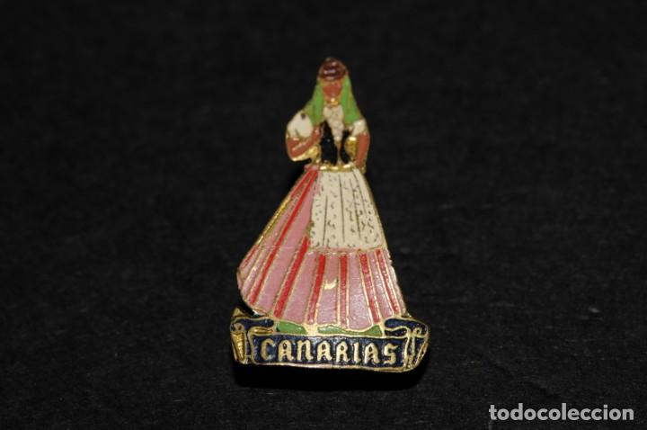 Pin's de collection: CANARIAS. Insignia de aguja . Original COMPRA MINIMA PARA ENVIAR CINCO EUROS