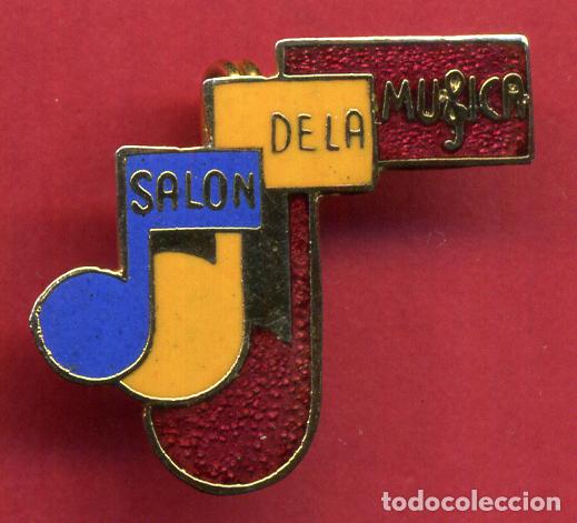 Pins e Spille di collezione: PIN PUBLICIDAD , SALON DE LA MUSICA , AGUJA , ANTIGUO , ORIGINAL , PF4