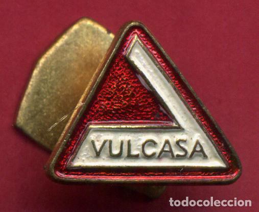 Pins e Spille di collezione: PIN PUBLICIDAD , VULCASA , SOLAPA , ANTIGUO , ORIGINAL , PF4