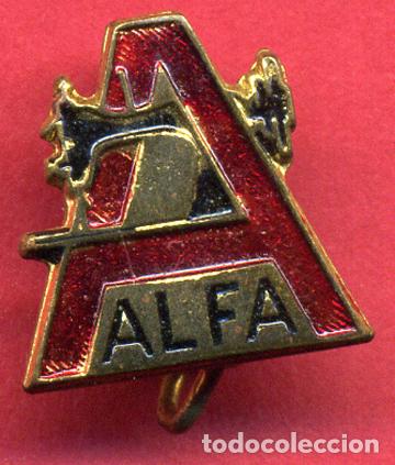 Pins e Spille di collezione: PIN PUBLICIDAD , MAQUINAS DE COSER ALFA , AGUJA , ANTIGUO , ORIGINAL , PF4