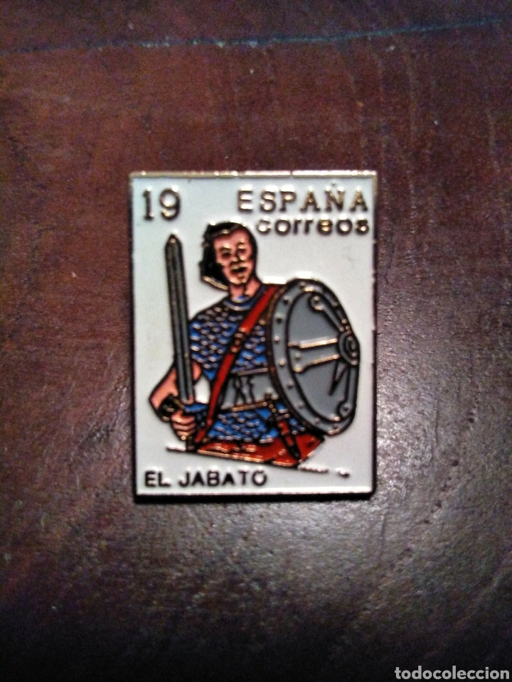 Pins de colecci&oacute;n: Pin personaje comic del Jabato - Foto 1