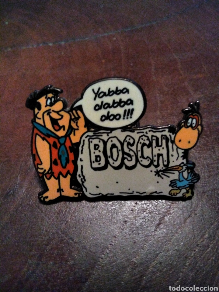 Pins de colecci&oacute;n: Pin oficial Hanna Babera..Los picapiedras Picapiedra