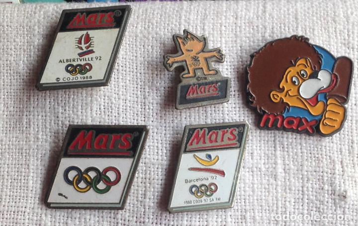 Pins de colecci&oacute;n: LOTE PINS MARS. OLIMPIADAS - Foto 1