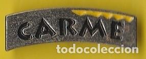 Collection pins: PIN - NOMBRE CARME - METAL PLATEADO - LARGO 2,2 cm, APROX. - NUEVO