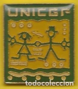 Collection pins: PIN - UNICEF - PUBLICIDAD - METAL LACADO - NUEVO