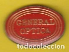 Collection pins: PIN - GENERAL OPTICA - GAFAS - PUBLICIDAD - METAL LACADO - TAMA&Ntilde;O PEQUE&Ntilde;O -