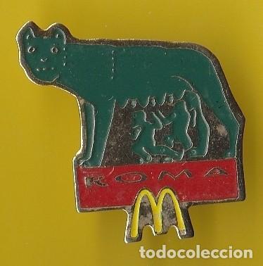 Pins de colecci&oacute;n: PIN MC DONALDS - ROMA - ITALIA - PUBLICIDAD RESTAURANTE - METAL Y ESMALTE -NUEVO