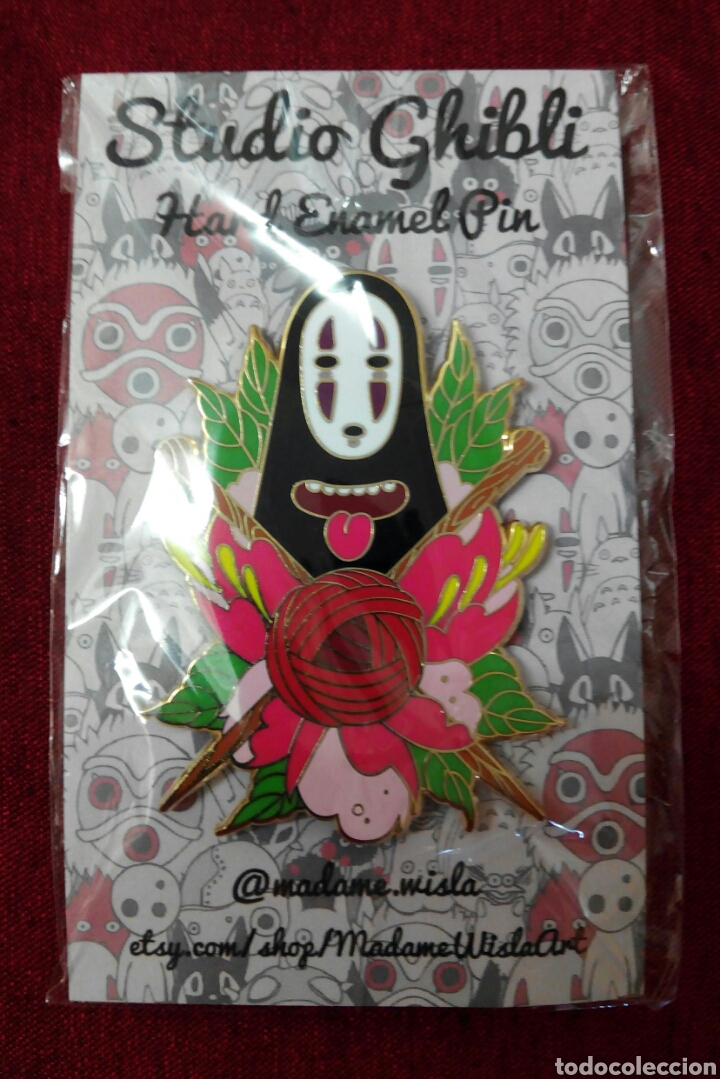 Pins de colecci&oacute;n: Pin No face 7cm. NUEVO - Foto 2