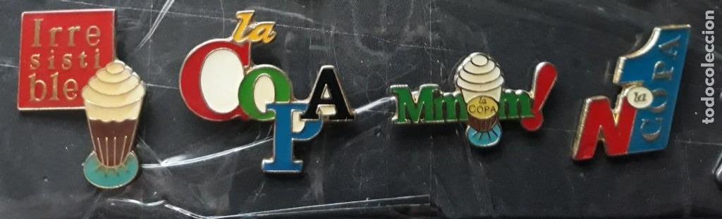Pins de colecci&oacute;n: ANTIGUOS PINS LA COPA DANONE
