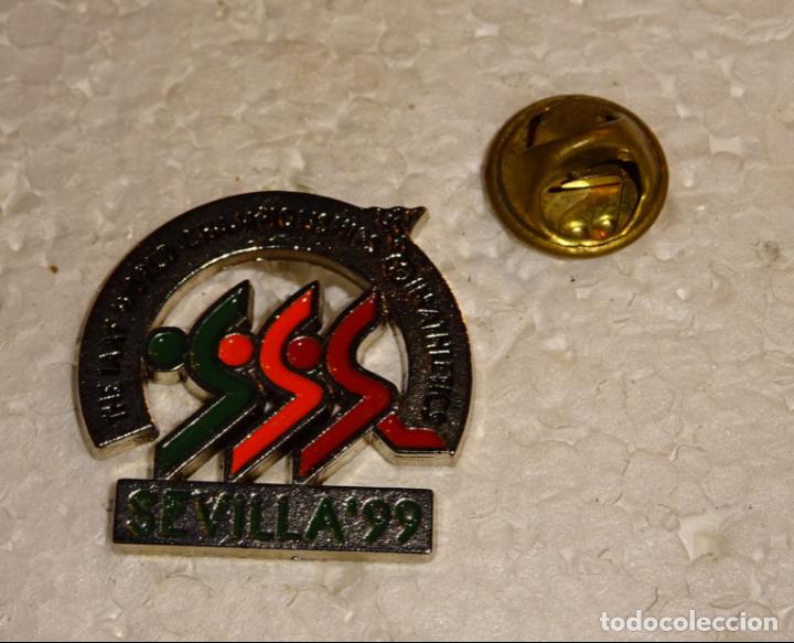 Pins de colecci&oacute;n: PIN DE DEPORTES. MUNDIAL MUNDIALES DE ATLETISMO SEVILLA 99 1999