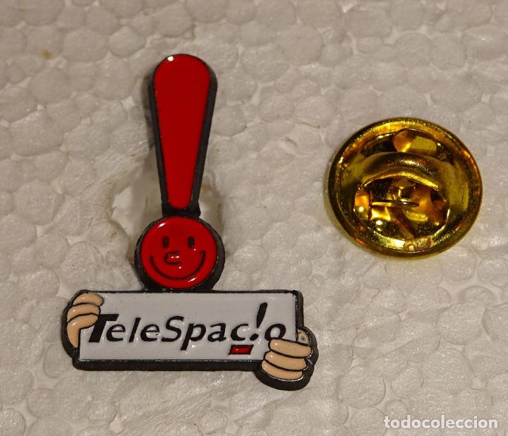 Pins de colecci&oacute;n: PIN TELESPACIO DE TELEF&Oacute;NICA - Foto 1