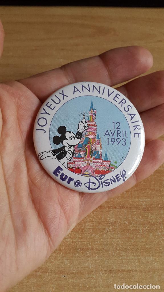 Chapa Pin Pin Euro Disney Mickey Joyeux Ann Sold Through Direct Sale