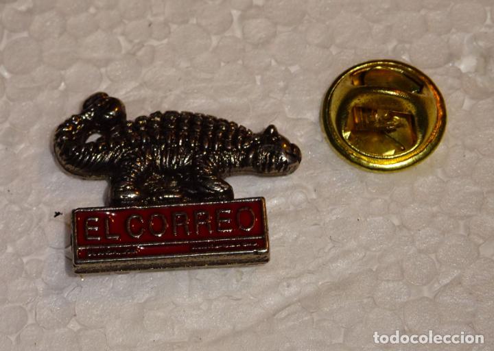 Pins de colecci&oacute;n: PIN DE ANIMALES. DINOSAURIOS. DINOSAURIO ANKYLOSAURUS. DIARIO EL CORREO