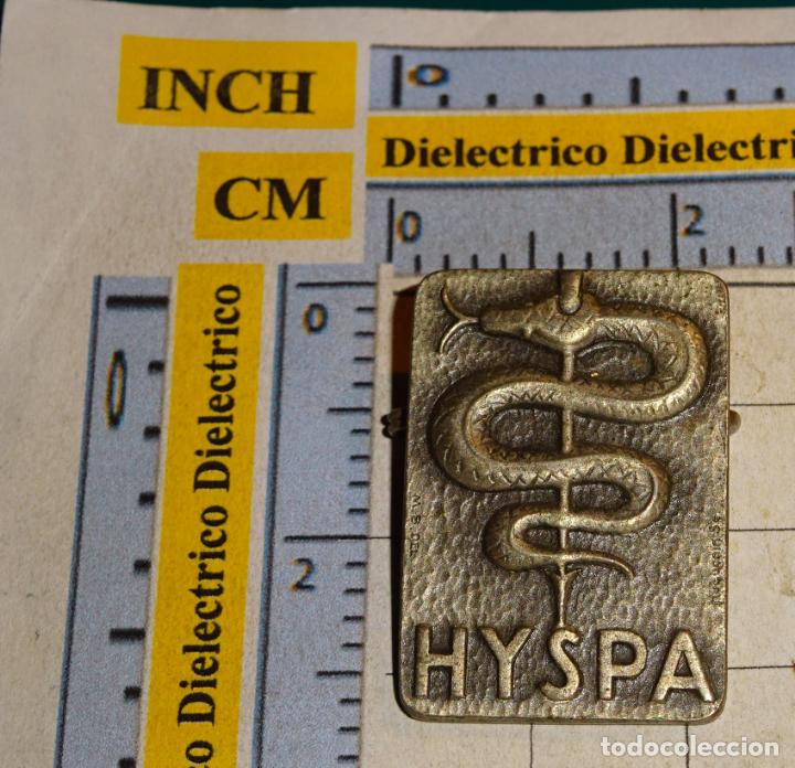 Pins de colecci&oacute;n: BROCHE INSIGNIA DE HYSPA. EXPOSICI&Oacute;N MEDICINA EN EL DEPORTE BERNA SUIZA A&Ntilde;O 1931.