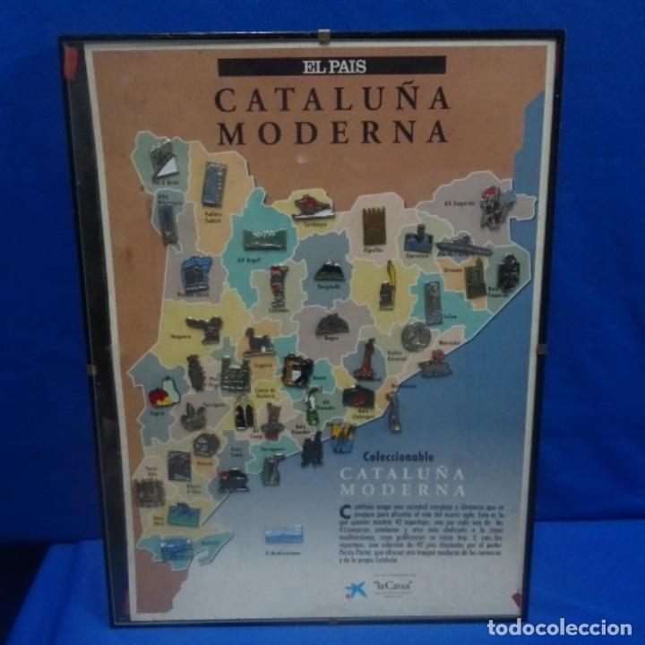Pins de colecci&oacute;n: 41 pins de les comarques de Catalunya. - Foto 1