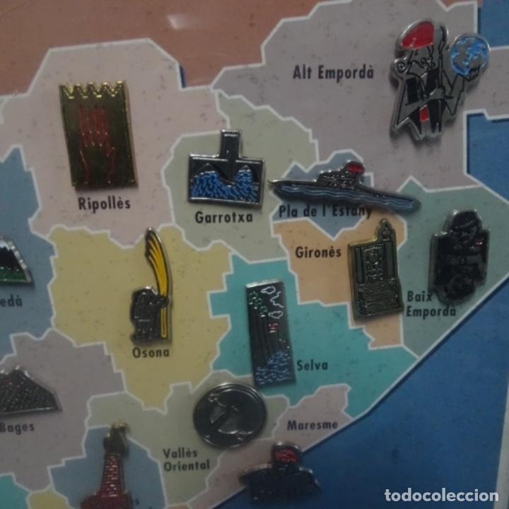 Pins de colecci&oacute;n: 41 pins de les comarques de Catalunya. - Foto 3
