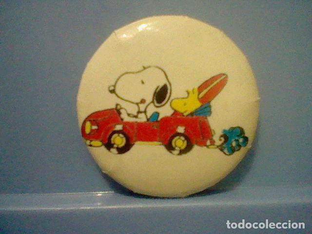 Pins de colecci&oacute;n: SNOOPY PAJARO EN COCHE  CHAPA 80&acute;S USADA
