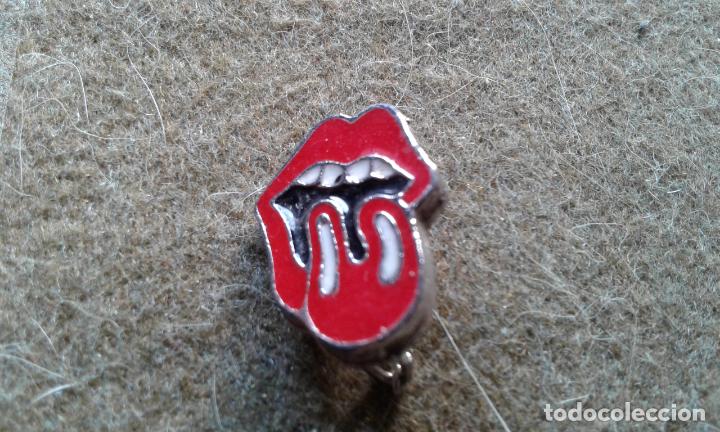 Pins de colecci&oacute;n: INSIGNIA DE IMPERDIBLE - ROLLING STONES