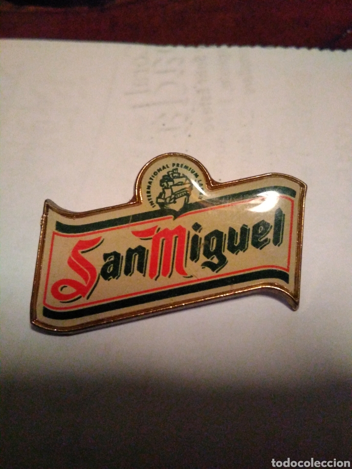 Pins de colecci&oacute;n: Pin Beer Cerveza Bier San Miguel