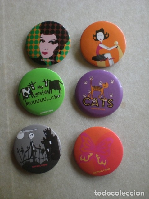 Pins de colecci&oacute;n: lote chapas Sipecusa - Foto 2