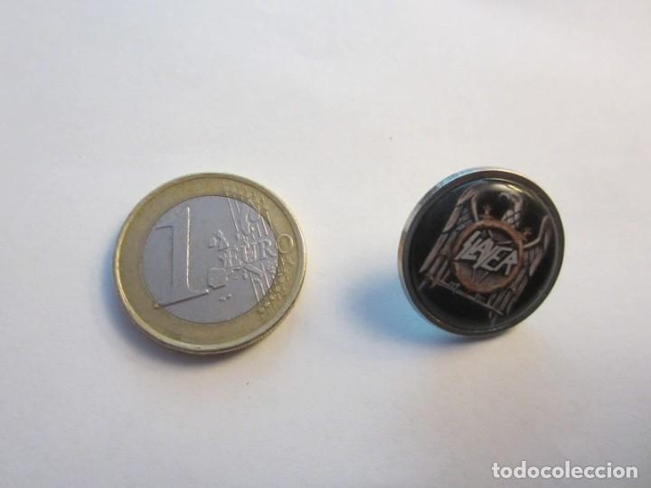 Pins de colecci&oacute;n: PIN ROCK, PUNK , HARDCORE SLAYER - Foto 1