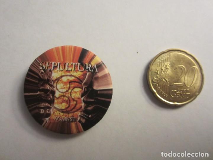 Pins de cole&ccedil;&atilde;o: ANTIGUA CHAPA SAPULTURA
