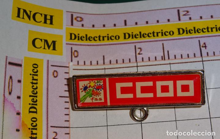Pins de cole&ccedil;&atilde;o: INSIGNIA BROCHE ALFILER POL&Iacute;TICO SINDICAL. CCOO. FSS