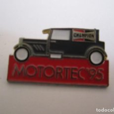 Pins de colección: PIN MOTORTEC 95 BUJIAS CHAMPION