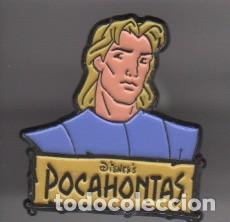 Pins de colecci&oacute;n: pin clip o pincho john smit personaje pocahontas dibujos disney