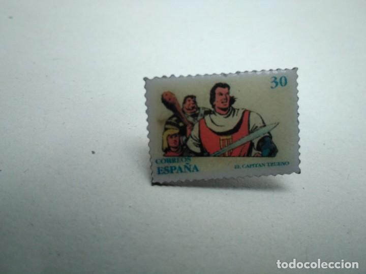 Pins de colecci&oacute;n: Pin sello Capitan Trueno