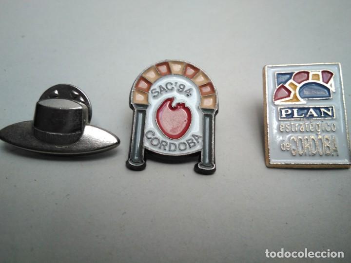 Pins de colecci&oacute;n: 3 pins C&oacute;rdoba