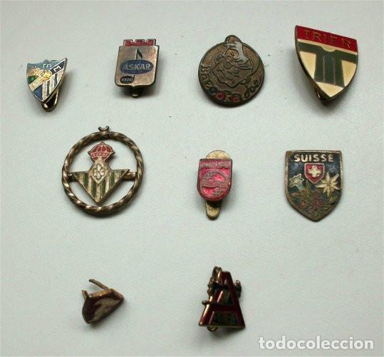 Colección De 9 Antiguos Pins E Insignias Comprar Pins Antiguos Y De 