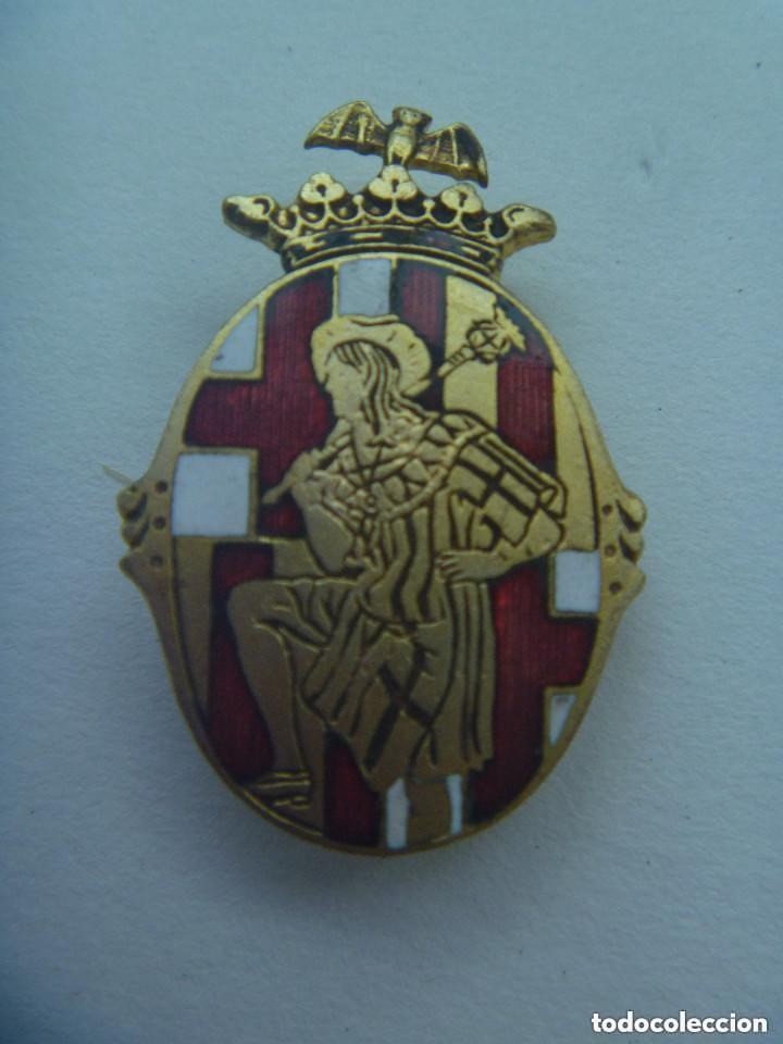 Pins de colecci&oacute;n: EXTRAORDINARIO EMBLEMA DE SOLAPA DE LA EXPOSICION UNIVERSAL DE BARCELONA DE 1929.