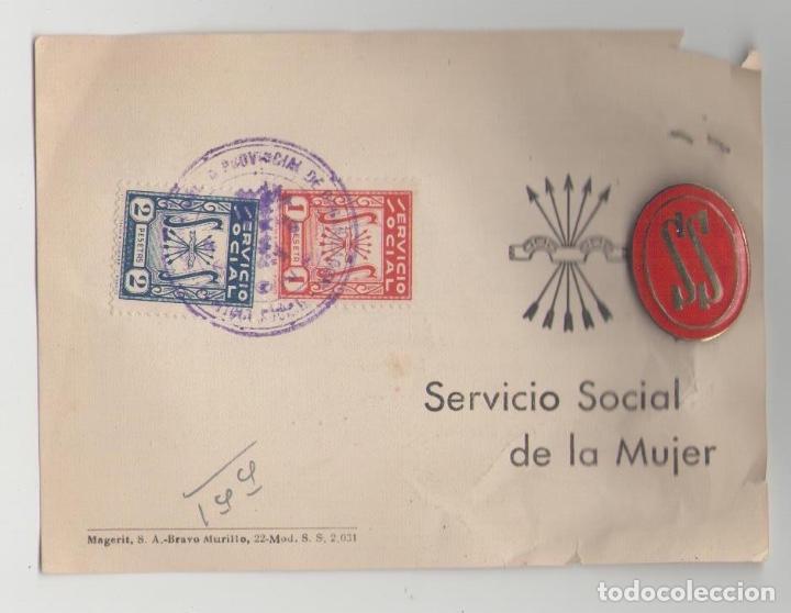 Collection pins: NUMULITE P005 Servicio social de la Mujer SS 1962 Gerona Girona Secci&oacute;n Femenina