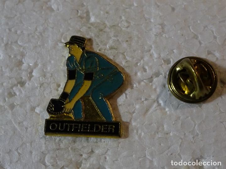 Pins de cole&ccedil;&atilde;o: PIN DE DEPORTES. BASEBALL BEISBOL. ESTADOS UNIDOS OUTFIELDER