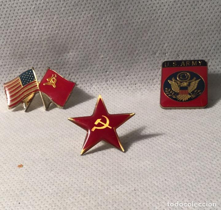 Pins de colecci&oacute;n: RUSIA Y AMERICA, PINS - Foto 1
