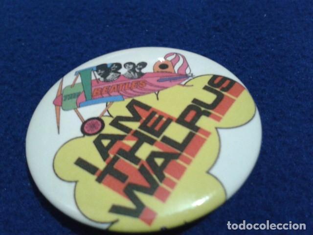 Pins de colecci&oacute;n: CHAPA PIN CON IMPERDIBLE  BEATLES (  IAM THE WALRUS  ) SUPERSAFE  NUEVA