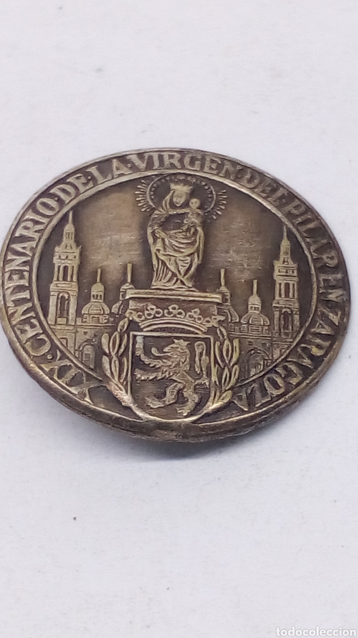 Pins de colecci&oacute;n: Pin religioso 15 centenario de la virgen del Pilar en zaragoza/PIN10