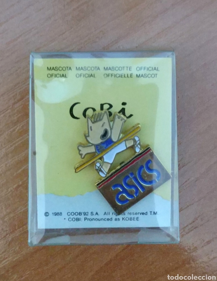 Pins de colecci&oacute;n: Pin Cobi Asics - Foto 1