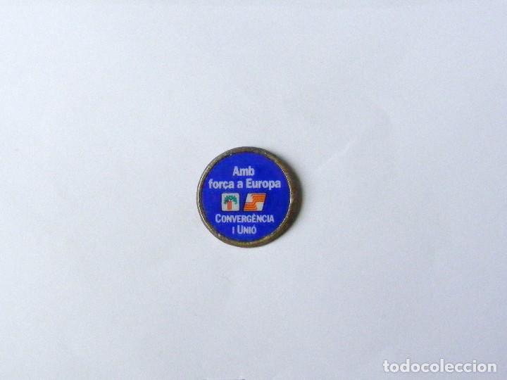 Pins de colecci&oacute;n: PIN AMB FOR&Ccedil;A A EUROPA - Foto 1
