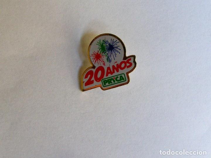 Pins de colecci&oacute;n: PIN 20 A&Ntilde;OS PRYCA