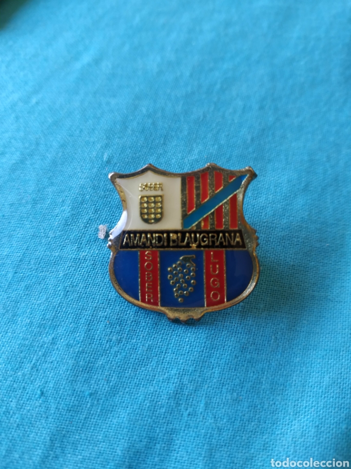 Pins de colecci&oacute;n: Pin F C Barcelona Pe&ntilde;a Penya Barcelonista Sober Lugo