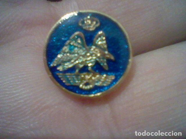 Pins de colecci&oacute;n: EJERCITO AIRE  PIN AGUILA BAJO CORONA SOBRE HELICES ALADAS GOTA