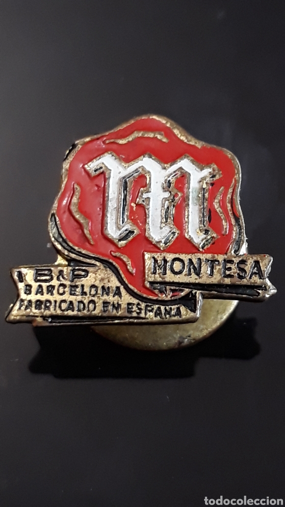 Pins de colecci&oacute;n: Insignia de solapa Motores Montesa