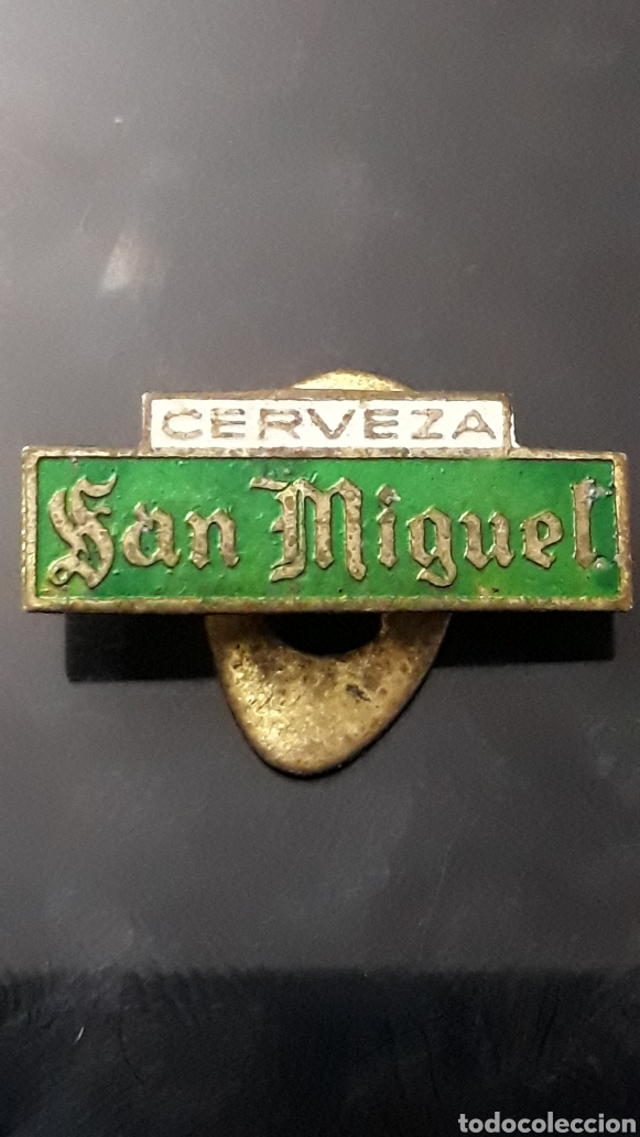 Pins de colecci&oacute;n: Insignia de solapa Cervezas San Miguel